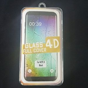 Tempered Glass 4D  (Note 8) Shock Absorption